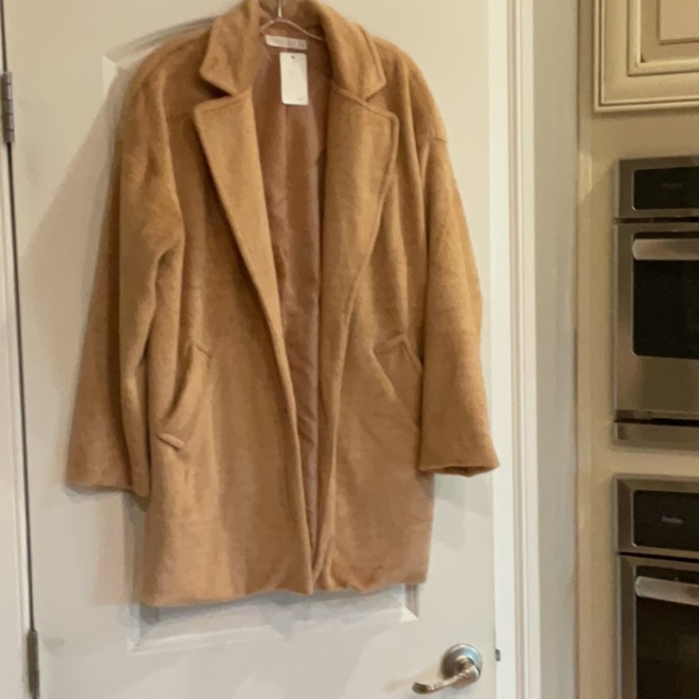 NWT Potter's Pot Camel lined jacket